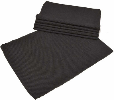 Casanest Rectangular Pack of 6 Table Placemat(Multicolor, Cotton)