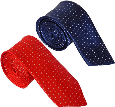 StyleRide Polka Print Tie(Pack of 2)