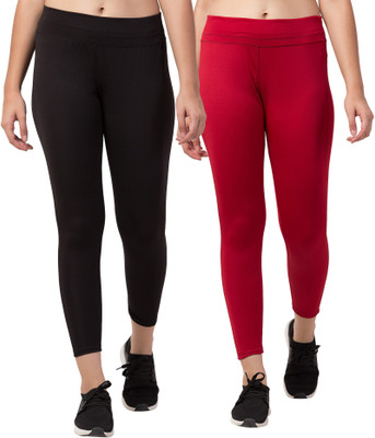 Bluecon Solid Women Multicolor Tights