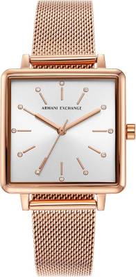 A/X ARMANI EXCHANGE Lola Square Lola Square Analog Watch - For Women - Buy  A/X ARMANI EXCHANGE Lola Square Lola Square Analog Watch - For Women AX5802  Online at Best Prices in