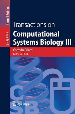 Transactions on Computational Systems Biology III(English, Electronic book text, unknown)