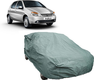 COVERPLANET Car Cover For Tata Indica V2 (Without Mirror Pockets)(Green)