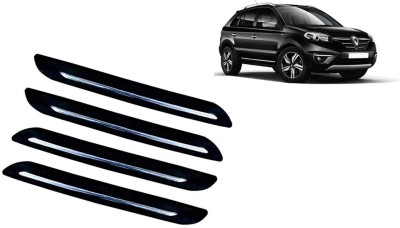 Auto Kite Plastic, Silver Plated Car Bumper Guard(Black, Silver, Pack of 4, Renault, Kwid)