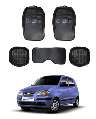 Trigcars PVC 3D Mat For  Hyundai Santro(Black)