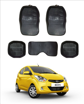 Trigcars PVC 3D Mat For  Hyundai Eon(Black)