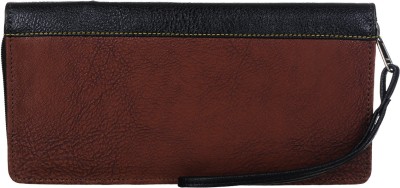 Mundkar 10 Card Holder(Set of 1, Brown)