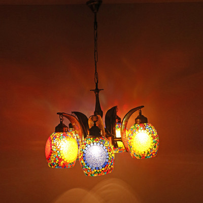 1st Time MD104 Chandelier Ceiling Lamp(Multicolor)