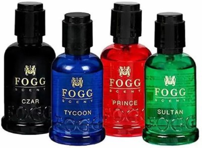 FOGG scent 15g4(PRINCE, CZAR, TYCOON & SULTAN) Body Spray  -  For Men & Women(60 ml, Pack of 4)