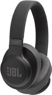 JBL Live 500BT Voice Enabled Bluetooth Headset(Black, On the Ear)