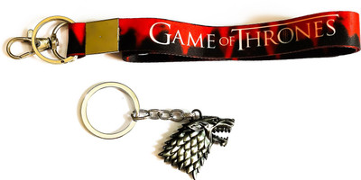 ShopTop Dire wolf Game of Thrones Winter Key Chain