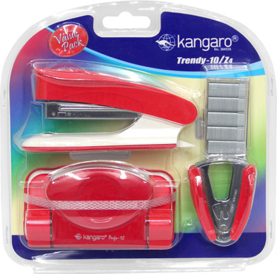 Kangaro Stationery  Office Set(Red)
