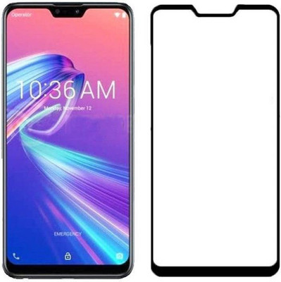 ajd Edge To Edge Tempered Glass for Asus Zenfone Max M2(Pack of 1)