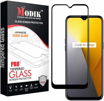 MODIK Edge To Edge Tempered Glass for Realme 3, Realme 3i, Vivo Y93(Pack of 1)