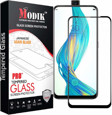 MODIK Edge To Edge Tempered Glass for OPPO F11 Pro, OPPO K3, Realme X(Pack of 1)