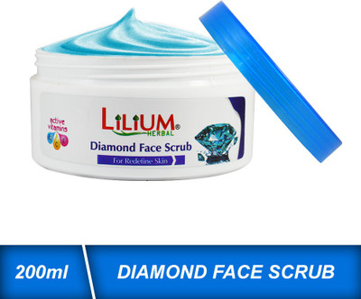 LILIUM Diamond Gently Exfoliates & Smoothens Face  Scrub(200 ml)