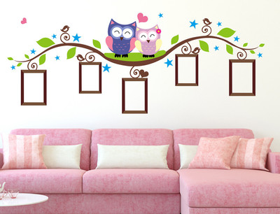 Wallzone 90 cm Photo Frames Removable Sticker(Pack of 1)