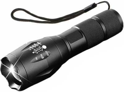 Care 4 5 modes XLM T6 CREE LED Torch(Black, 13.2 cm, Rechargeable)
