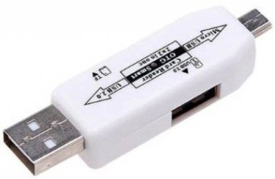 Voltegic ™ Smart TF Card Reader Adapter 2.0 USB HUB 480mbps USB Adapter(White)