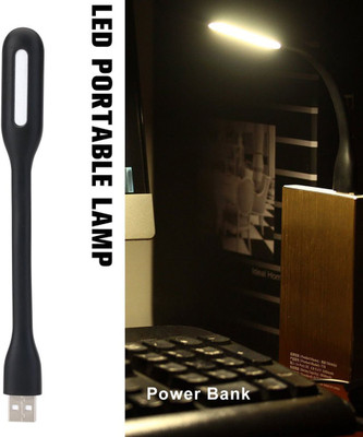 ASTOUND ™ Flexible Mini USB LED Light for Laptop Keyboard Power Bank Portable Night Light LEDL-Type-003 Led Light(Black)