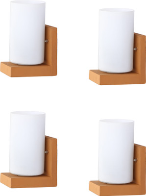Somil Wallchiere Wall Lamp Without Bulb(Pack of 4)