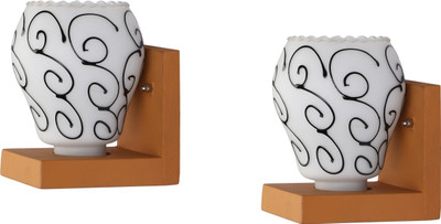 AFAST Uplight Wall Lamp Without Bulb(Pack of 2)