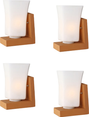1st Time Uplight Wall Lamp Without Bulb(Pack of 4)