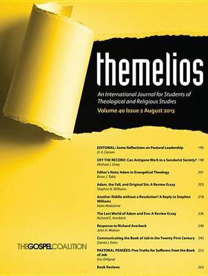 Themelios, Volume 40, Issue 2(English, Paperback, unknown)