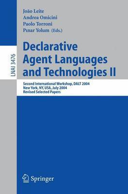 Declarative Agent Languages and Technologies II(English, Electronic book text, Leite Joao)