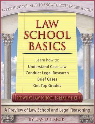 Law School Basics(English, Electronic book text, Professor Hricik David)