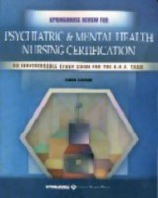 Springhouse Review for Psychiatric and Mental Health Nursing Certification(English, Paperback, unknown)