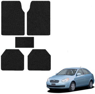 AuTO ADDiCT PVC Standard Mat For  Hyundai Verna(Black)