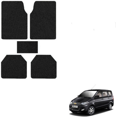 AuTO ADDiCT PVC Standard Mat For  Chevrolet Enjoy(Black)
