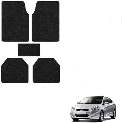 AuTO ADDiCT PVC Standard Mat For  Hyundai Accent(Black)