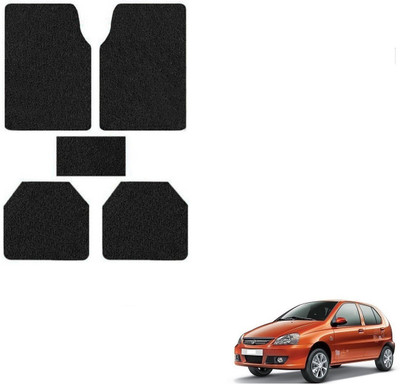 AuTO ADDiCT PVC Standard Mat For  Tata Indica(Black)