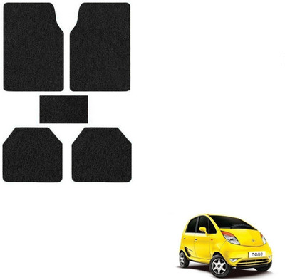 AuTO ADDiCT PVC Standard Mat For  Tata Nano(Black)
