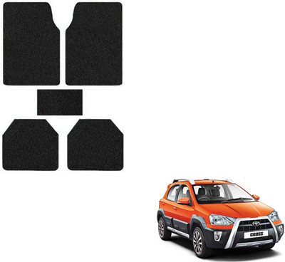 AuTO ADDiCT PVC Standard Mat For  Toyota Etios Cross(Black)