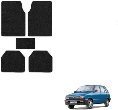 AuTO ADDiCT PVC Standard Mat For  Maruti Suzuki 800(Black)