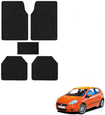 AuTO ADDiCT PVC Standard Mat For  Fiat Grand Punto(Black)