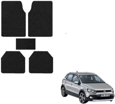 AuTO ADDiCT PVC Standard Mat For  Volkswagen Polo Cross(Black)