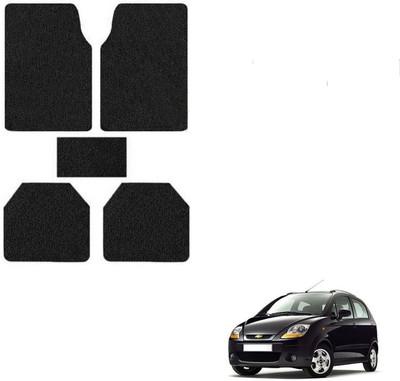 AuTO ADDiCT PVC Standard Mat For  Chevrolet Spark(Black)