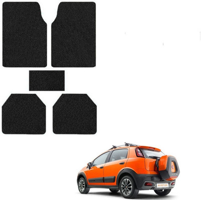 AuTO ADDiCT PVC Standard Mat For  Fiat Avventura(Black)