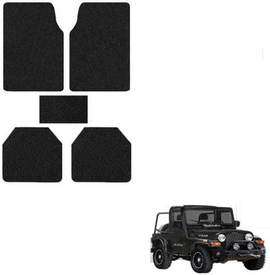 AuTO ADDiCT PVC Standard Mat For  Mahindra Thar(Black)