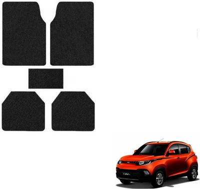 AuTO ADDiCT PVC Standard Mat For  Mahindra KUV 100(Black)