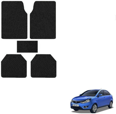 AuTO ADDiCT PVC Standard Mat For  Tata Zest(Black)