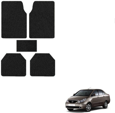 AuTO ADDiCT PVC Standard Mat For  Tata Indigo(Black)