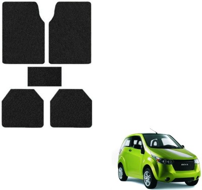 AuTO ADDiCT PVC Standard Mat For  Mahindra Reva(Black)