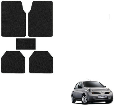 AuTO ADDiCT PVC Standard Mat For  Nissan Micra(Black)