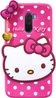 COVERNEW Back Cover for POCO F1(Pink, Grip Case)