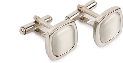 FashMade Brass Cufflink(White)