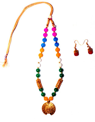 TANISHKA CREATIONS Stone Multicolor Jewellery Set(Pack of 1)